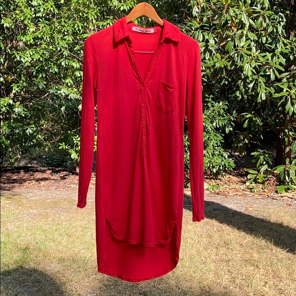 Michael Stars shirt dress - Picture 1 of 2